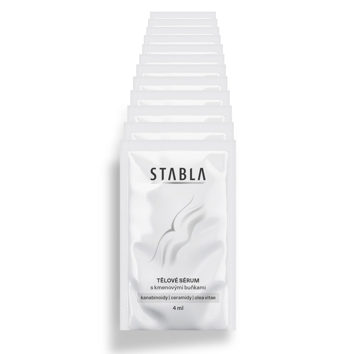 Sada 12 sáčků vzorku tělového séra STABLA, každý 4 ml